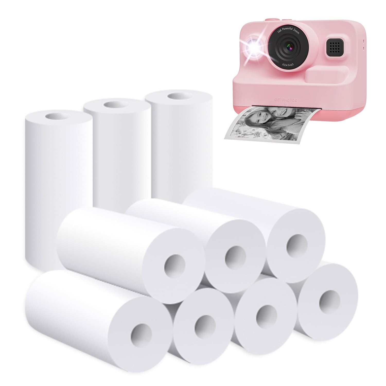 Amazon.com: Printing Paper, Printing Camera Refill Thermal Paper